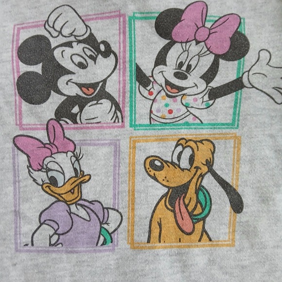 Disney Mickey Mouse & Friends Kids Sweatshirt Pullover Lavender Pink 12M - Picture 3 of 9